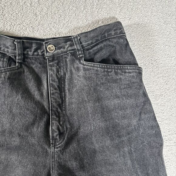 Sync By Union Bay Black Jeans Women's 27x29 High Rise Straight Leg Mom Jeans - Picture 4 of 10